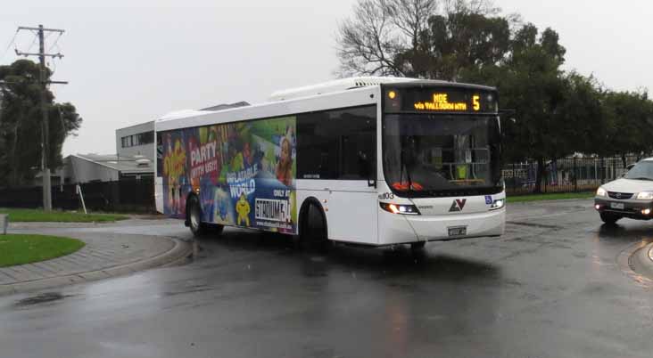 Latrobe Valley Volvo B7RLE Volgren Optimus 103